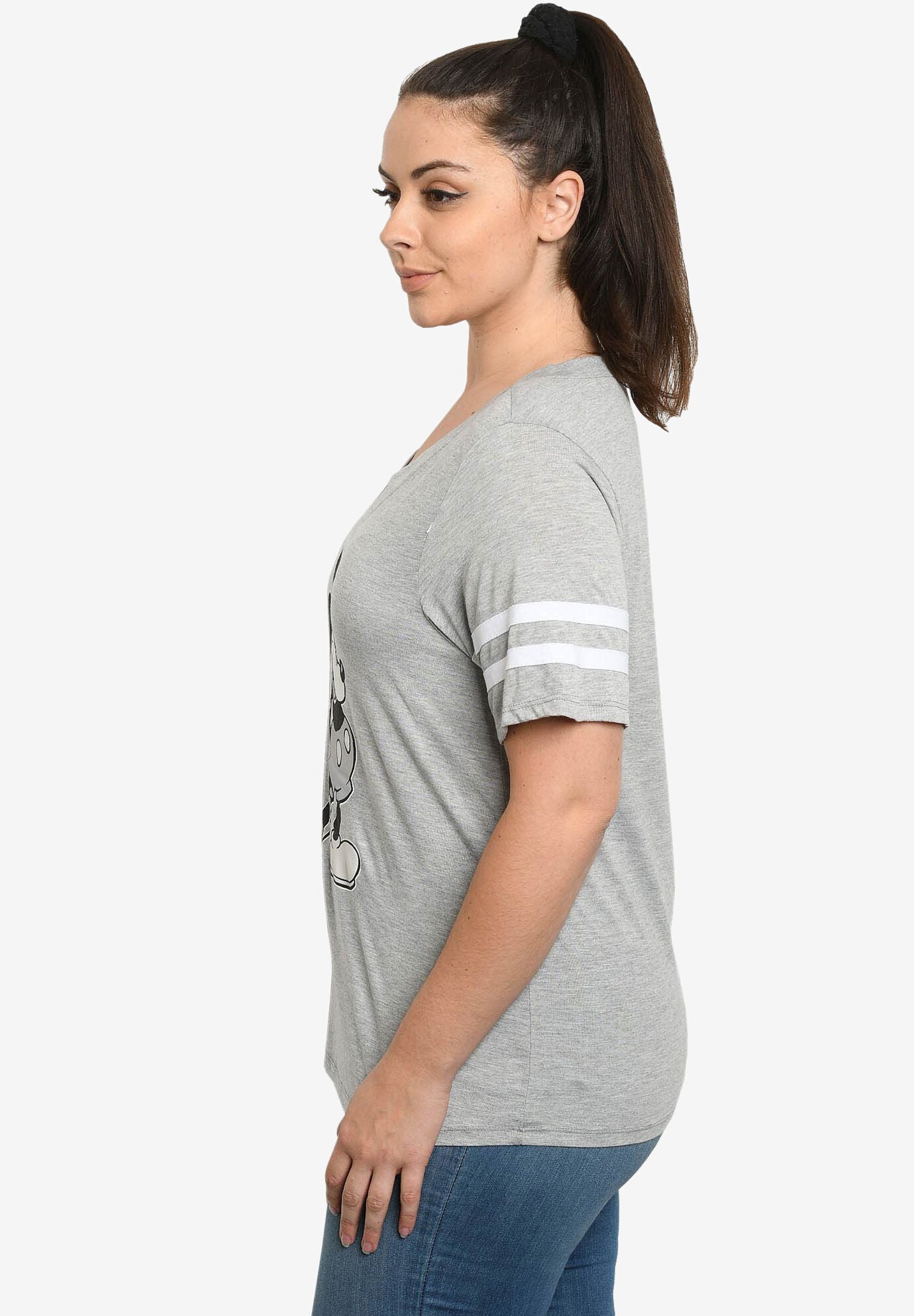 Plus size mickey hot sale mouse t shirt