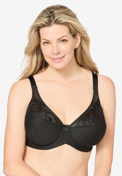 Embroidered Wireless Bra