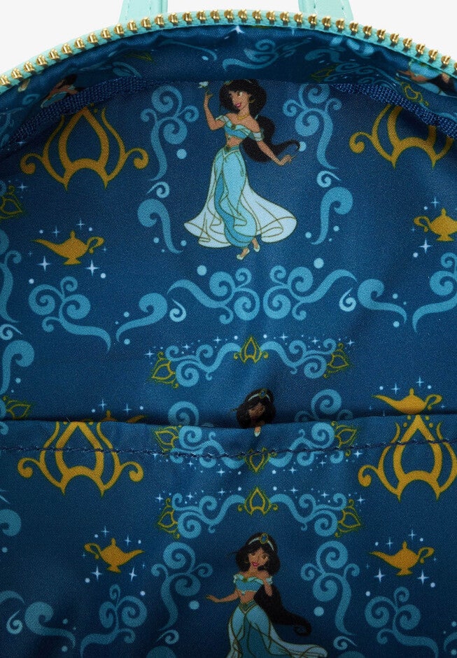 Loungefly X Disney Princess Jasmine Aladdin Lenticular Mini Backpack, , alternate image number null