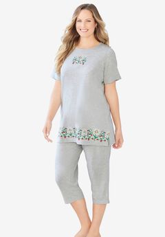 Knit Capri Sleep Set