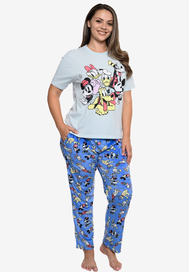 Mickey Mouse & Friends T-Shirt & Plush Pajama Pants, , alternate image number null