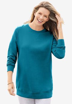 Plus Size Fall Crewneck Sweaters
