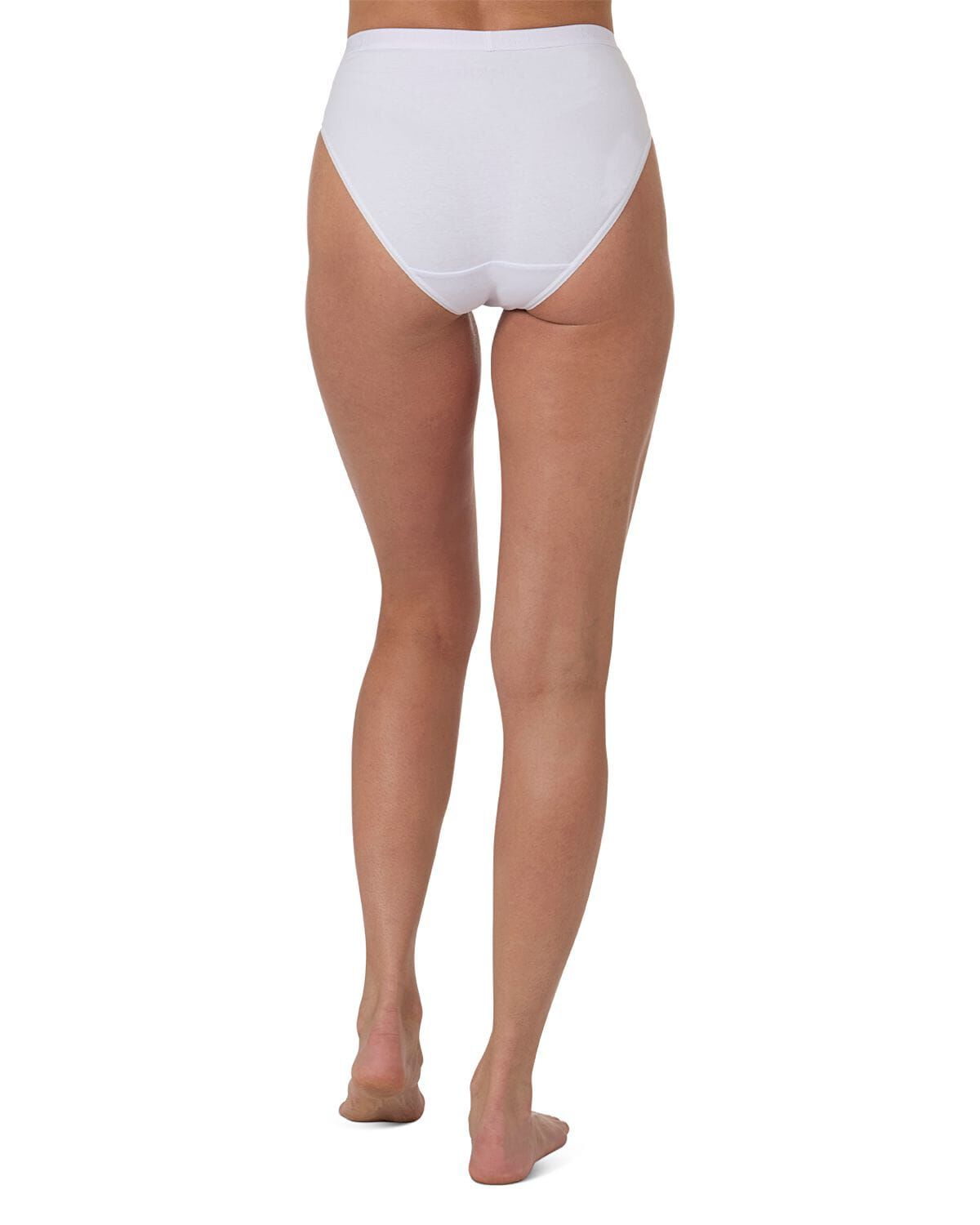 Combed Cotton Basic Hipster Panties 3 Pack, WHITE, alternate image number 5