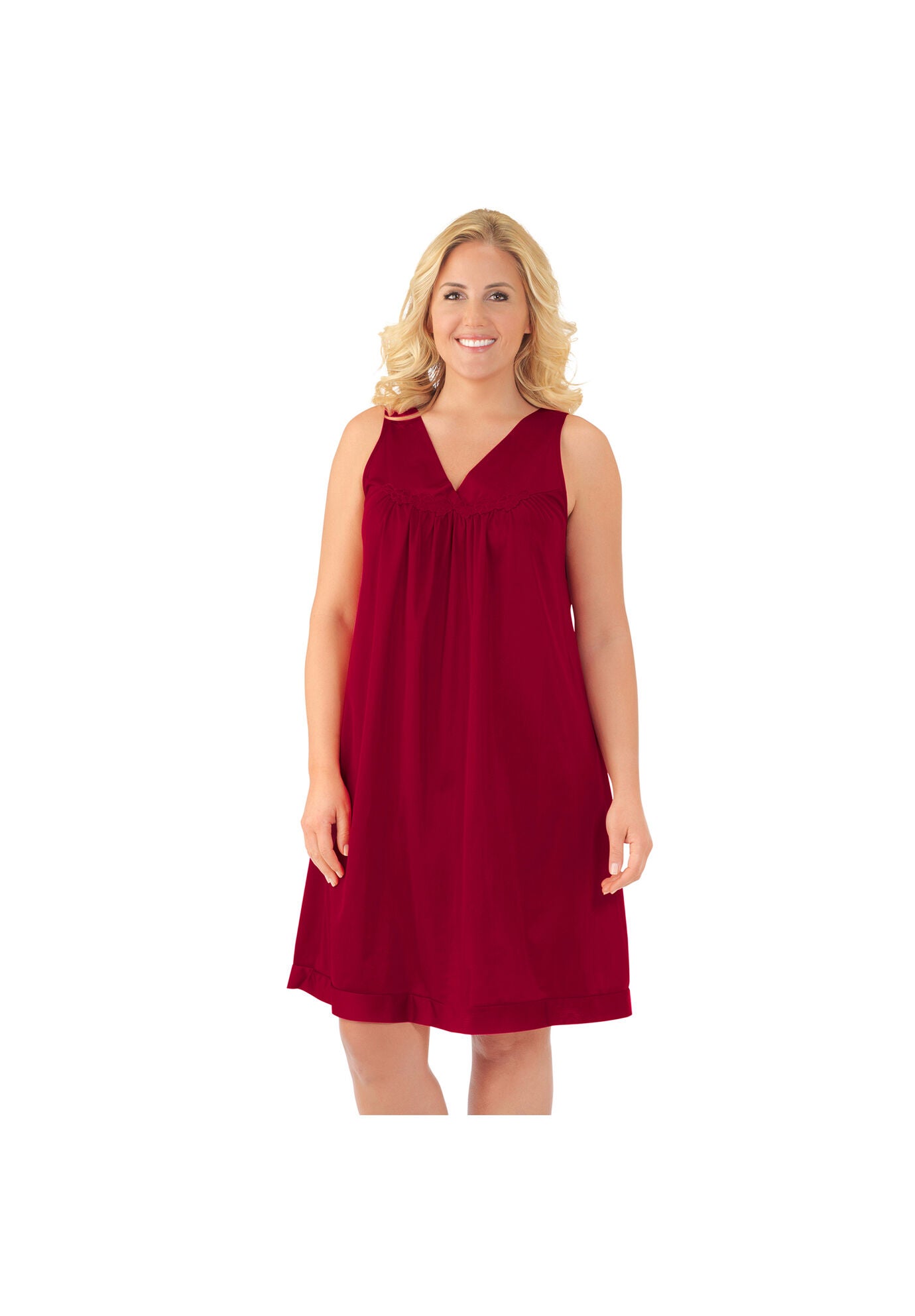 Exquisite Form Sleeveless Short Sleep Gown Catherines
