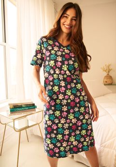 Short Sleeve Sleep Shirts for Women