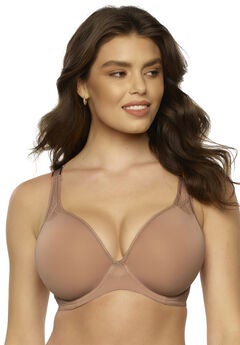 Amaranth Plush T-Shirt Bra With Sheer Details