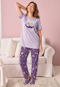 Plus Size Matching Pajama Sets