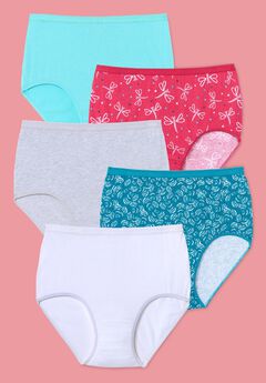 5-Pack Tag-free Full Coverage Cotton Brief