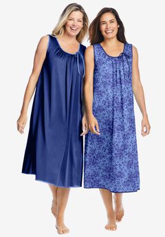 2-Pack Sleeveless Nightgown