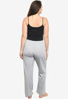 Disney Womens Minnie Mouse Bows Lounge Pants Gray, , on-hover image number 1