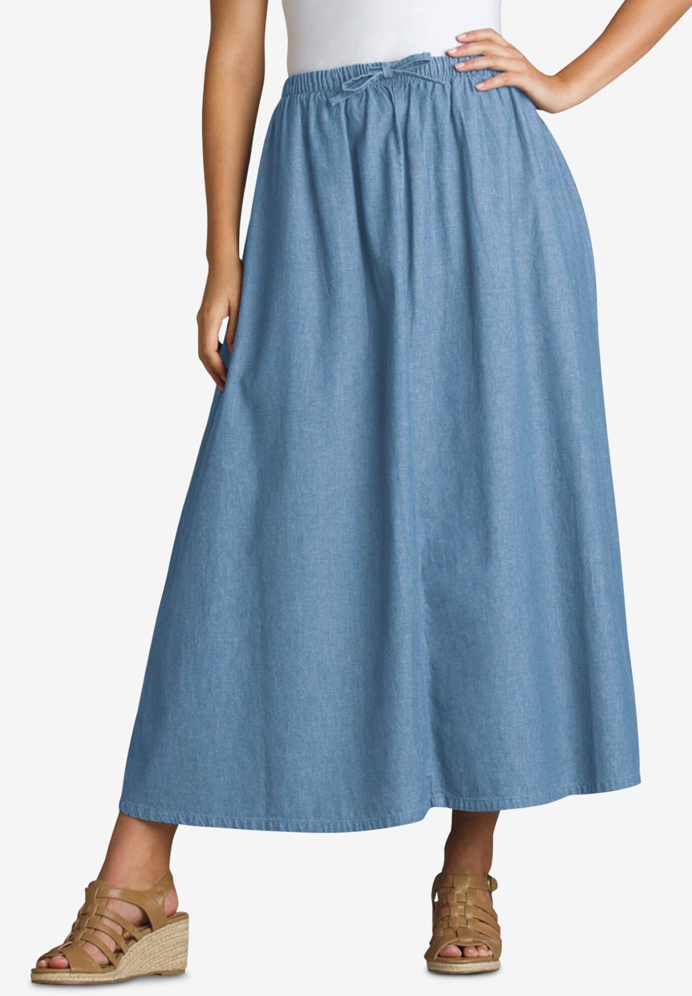 Catherines cheap denim skirts