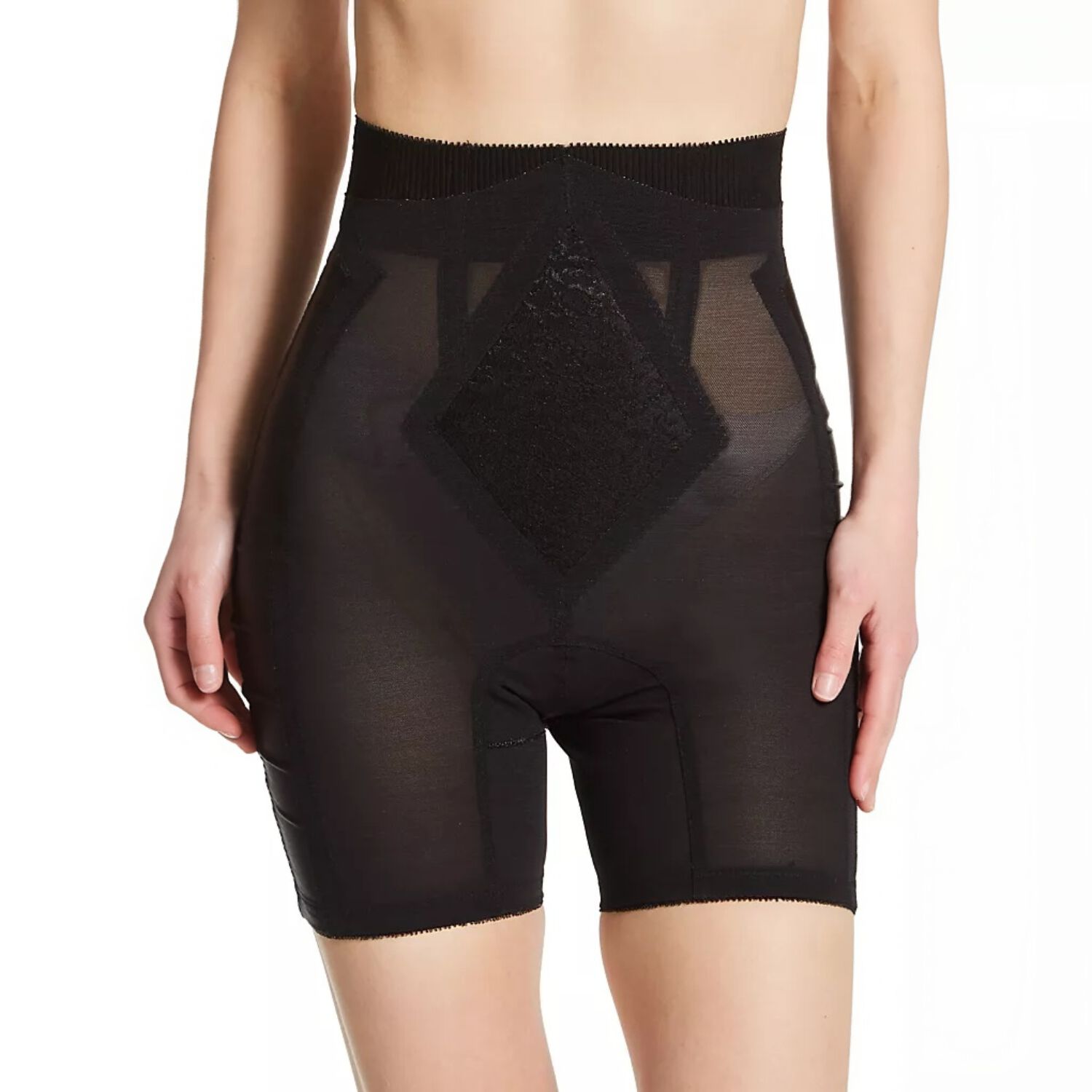 High Waist Leg Shaper Extra Firm Shaping 696, BLACK, hi-res image number 0