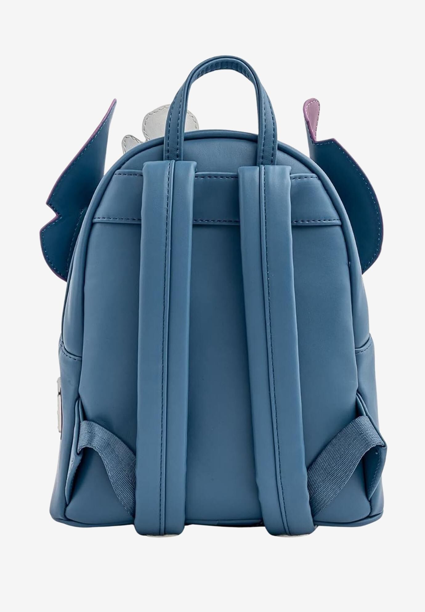 Loungefly x Disney Stitch Story Time Duckies Mini Backpack, BLUE, on-hover image number 1