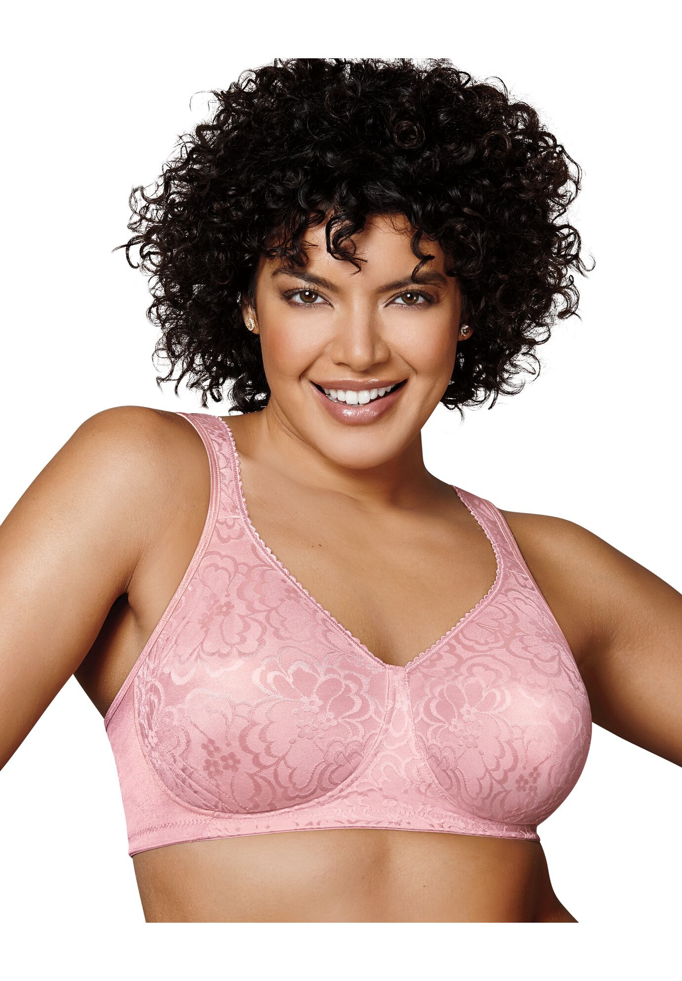 Playtex&reg; 18 Hour Ultimate Lift & Support Wirefree Bra, PEACH, hi-res image number 0