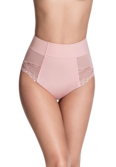 Brazilian Flair Mid Waist Brazilian Panty, SUMMER BLUSH, hi-res image number null