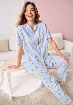 Dreams & Co.® Button-Front Pajama