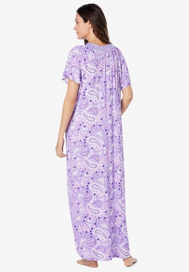 Lace Knit Gown, , on-hover image number null