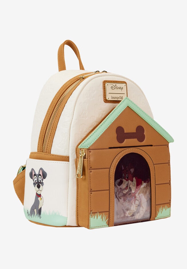 Loungefly X Disney Dogs Triple Lenticular Display Backpack, , alternate image number null