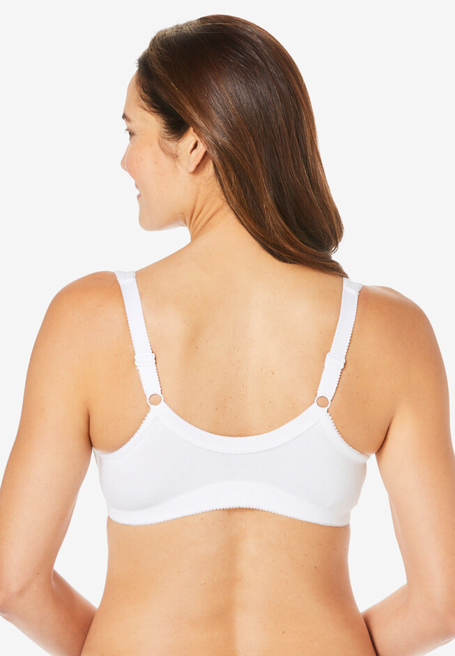 Pretty Comy 3Pack Sports Bras for Women,Full-Coverage Wireless