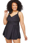 Amalfi Wrap Swimdress, BLACK, hi-res image number null
