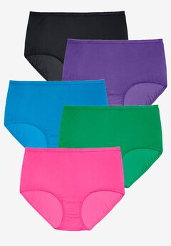5-Pack Tag-free Full Coverage Cotton Brief