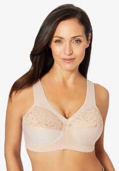 Glamorise® Magic Lift® Cotton Support Wireless Bra 1001