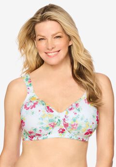 Cotton Wireless Lightly Padded T-Shirt Bra