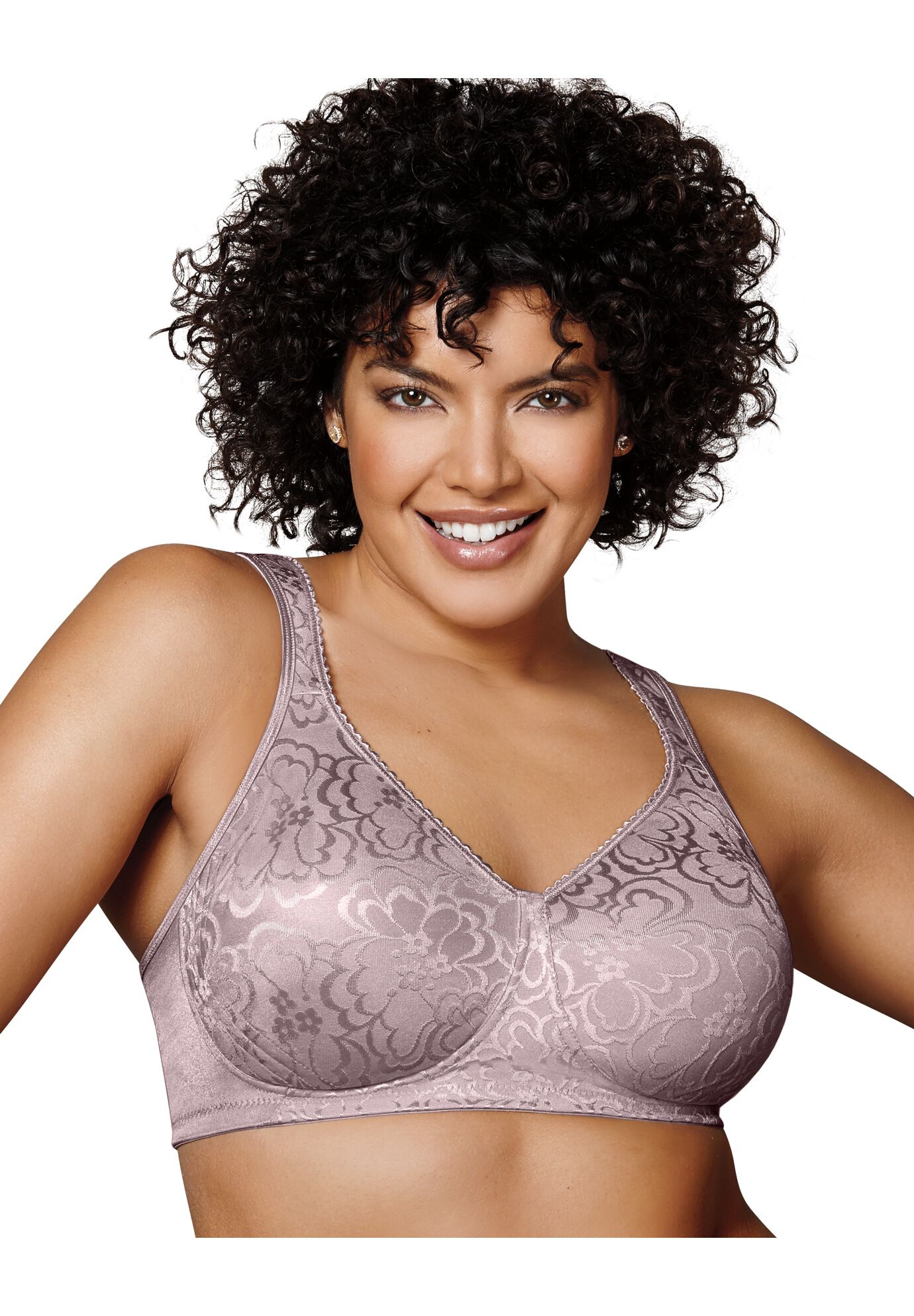 Playtex&reg; 18 Hour Ultimate Lift & Support Wirefree Bra, WARM STEEL, hi-res image number 0