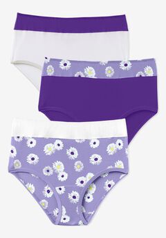 Plus Size Pack of 3 Underwear