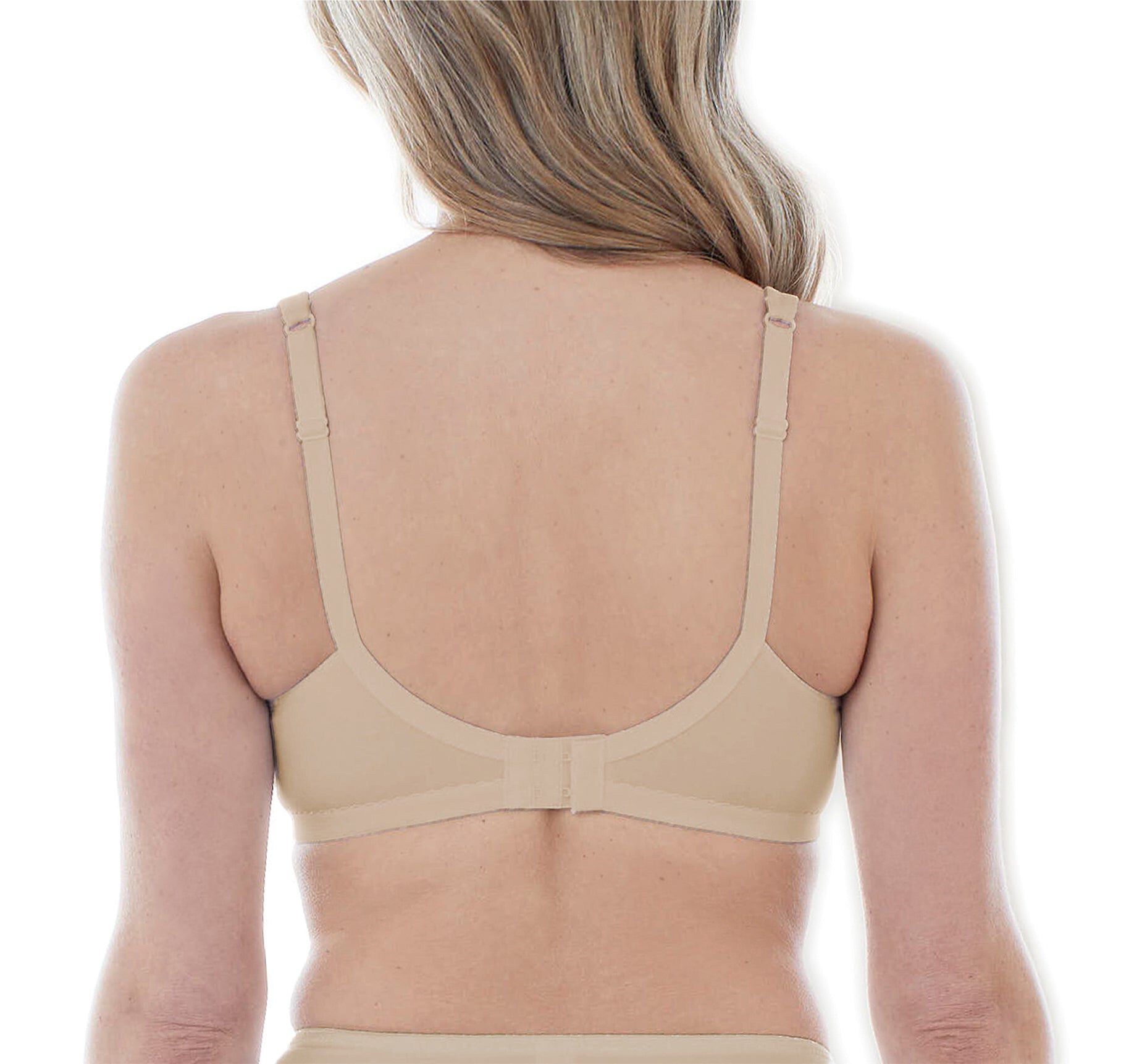 Bestform 5000100 Everyday Unlined Cotton Stretch T-Shirt Bra With Underwire Support, SAND, on-hover image number 1