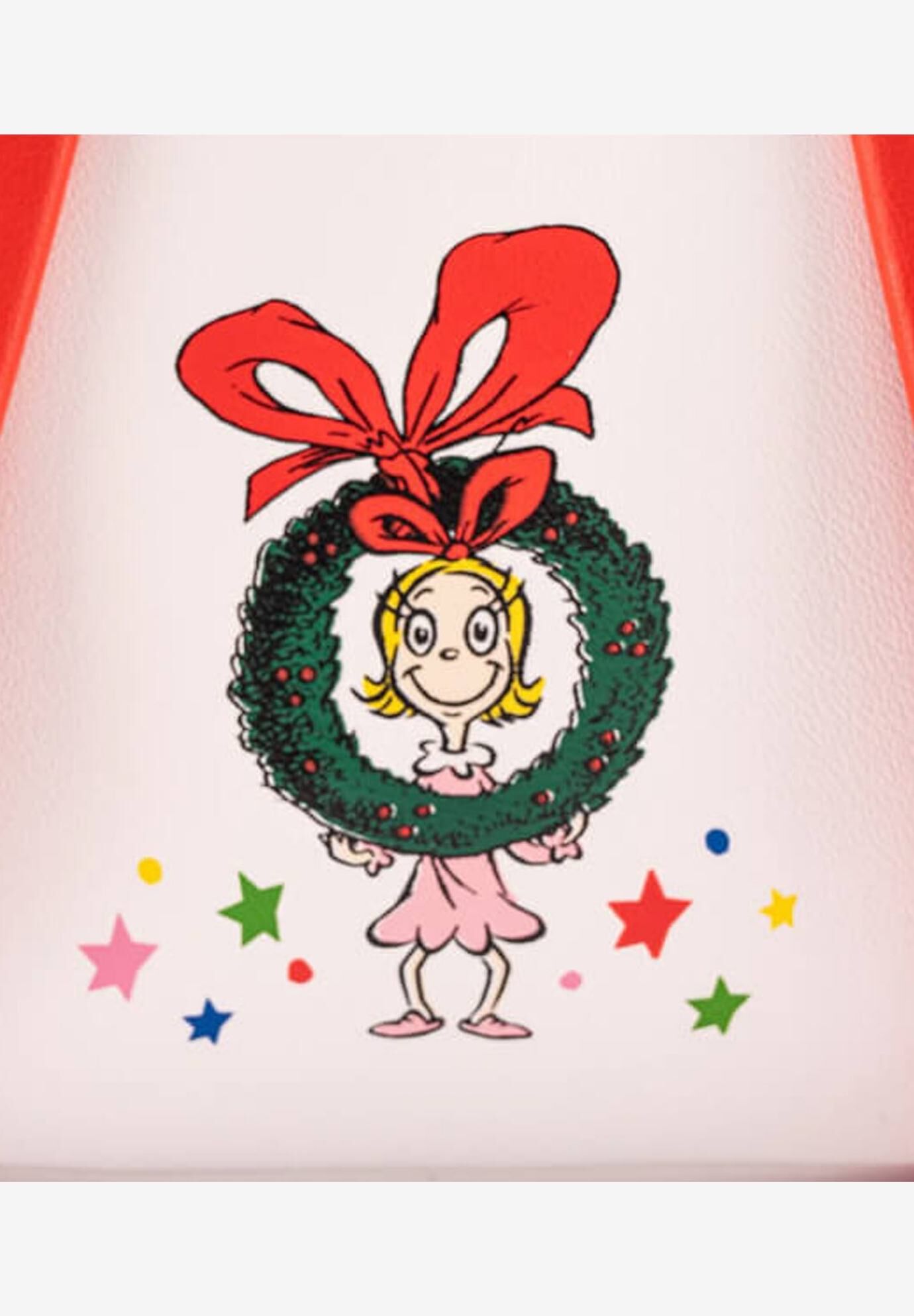 Loungefly x Dr. Seuss The Grinch Chimney Mini Backpack Christmas, WHITE, alternate image number 5