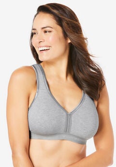 Wireless Back-Close Lounge Bra