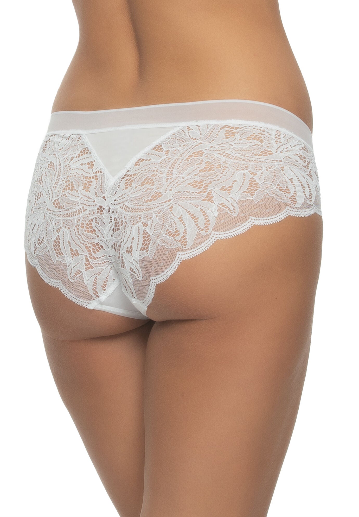 Peridot Cheeky Lace Hipster, WHITE WHT, on-hover image number 1