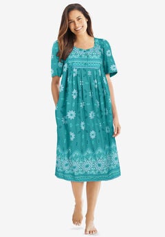 Mixed Print Short Lounger