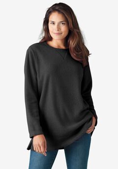 Crewneck Ultra Soft Sherpa Sweatshirt