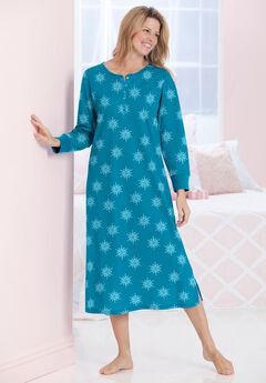 Thermal Henley Sleepshirt