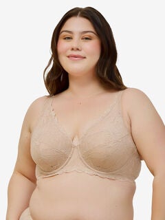 The Willow - Lace Plunge Underwire Bra