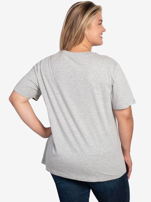 Disney Eeyore Christmas T-Shirt Holiday Gray, , on-hover image number null