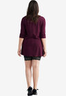 Lace Hem Bike Shorts, , on-hover image number null