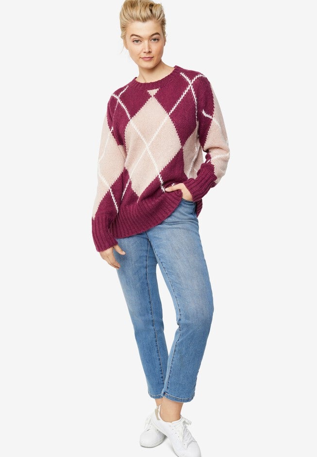 Argyle Pullover, , alternate image number null