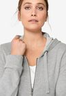 Long Zip Front Hoodie, , alternate image number null