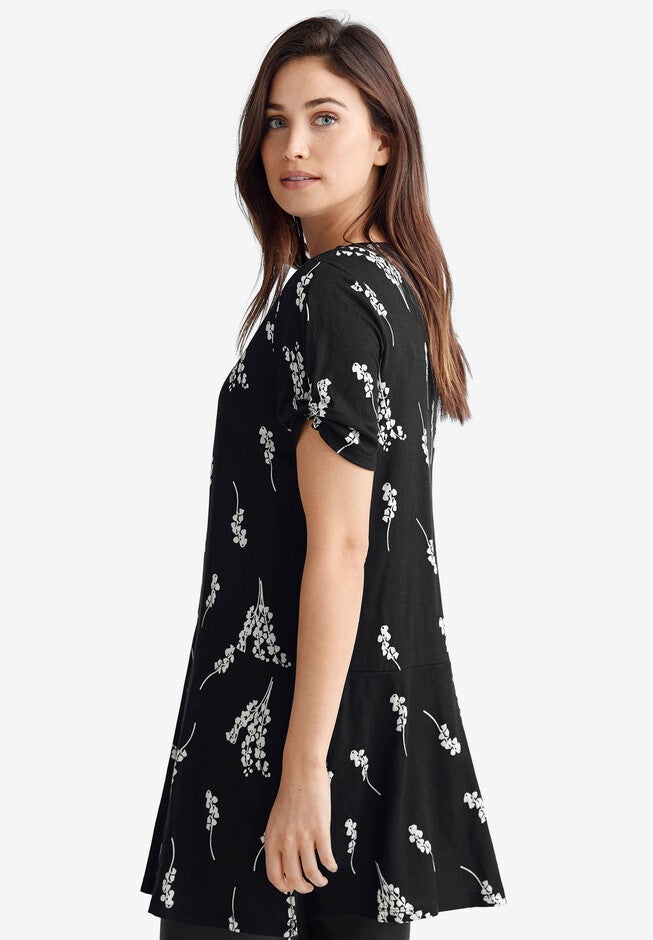 Knot-Sleeve Tunic, , alternate image number 1