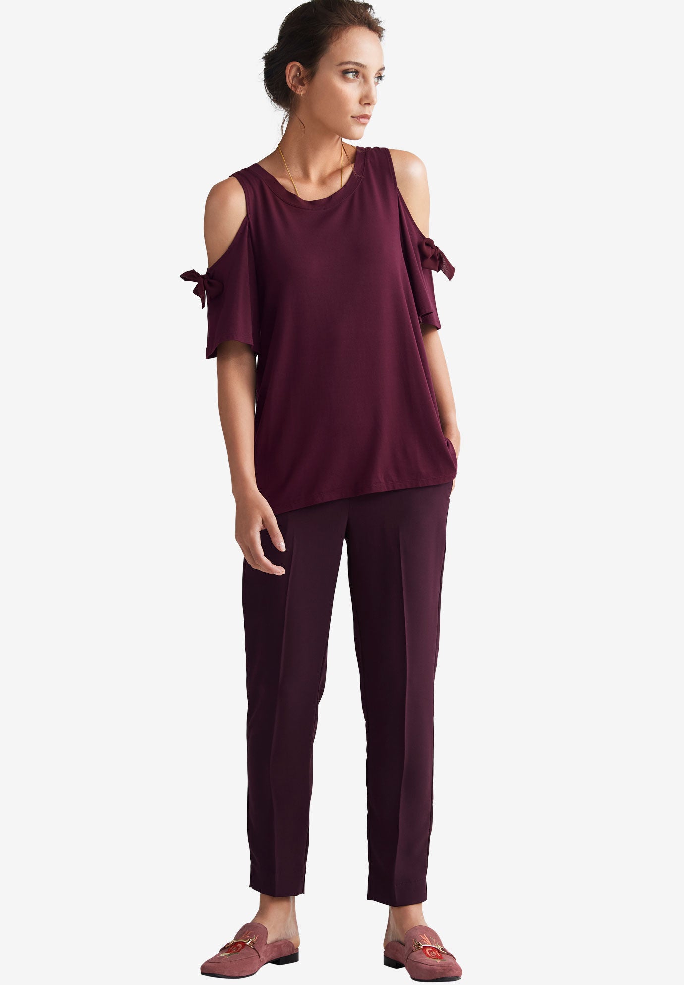 Cold Shoulder Top Catherines