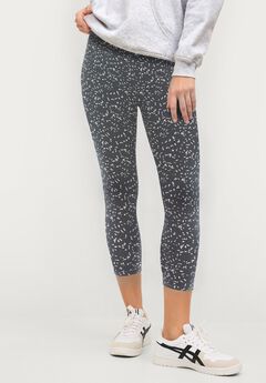 Cotton Spandex Capri Length Leggings
