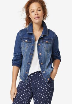 Classic Stretch Denim Jacket