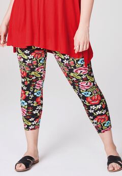 Stretch Knit Capri Legging