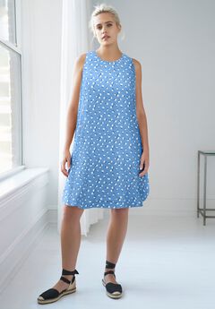 Sleeveless Shift Dress