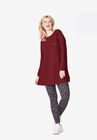 Love Tunic Sweatshirt, FRESH POMEGRANATE, hi-res image number null
