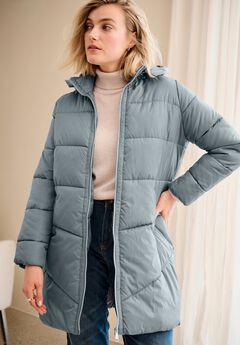 Long Puffer Coat