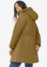 Back Drawstring Modern Parka, , on-hover image number null
